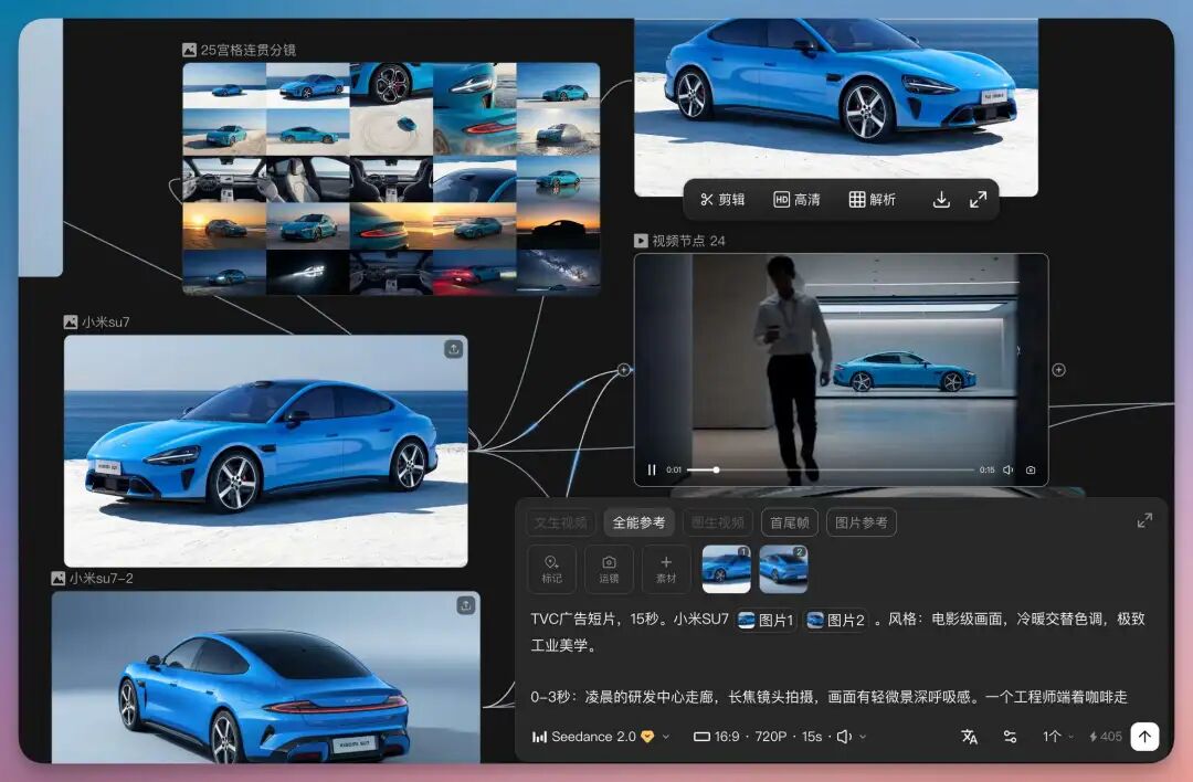 Sora已死，国产当立｜Seedance 2.0 上线 LibTV，无需排队，一人就是一家广告公司！（附提示词）