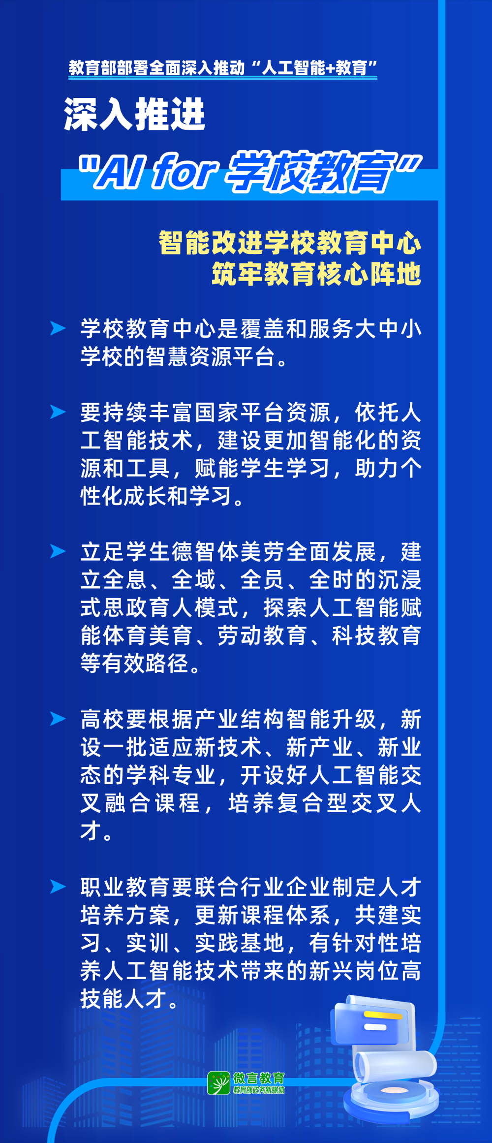“十五五”时期“人工智能+教育”有哪些重点工作？组图带你了解