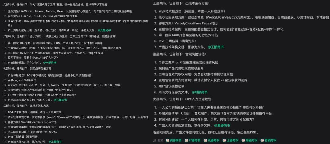 我用1400年前的三省六部制，搞了一套很酷的多Agent协同方案。