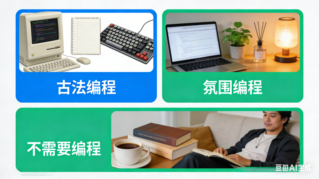 到底有无搞过编程教育？古法编程 VS 氛围编程 > 不需要编程