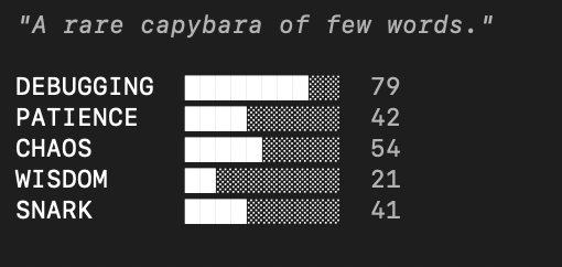 Claude Code 宠物系统悄悄上线，命令行里养电子宠物，还有传说级稀有！