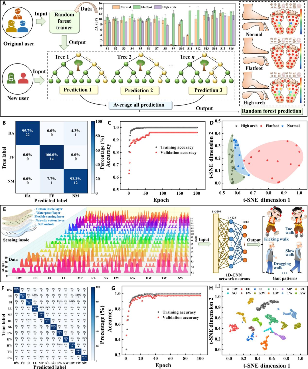 没病走两步，西电团队开发出能监测身体状况的柔性传感鞋垫