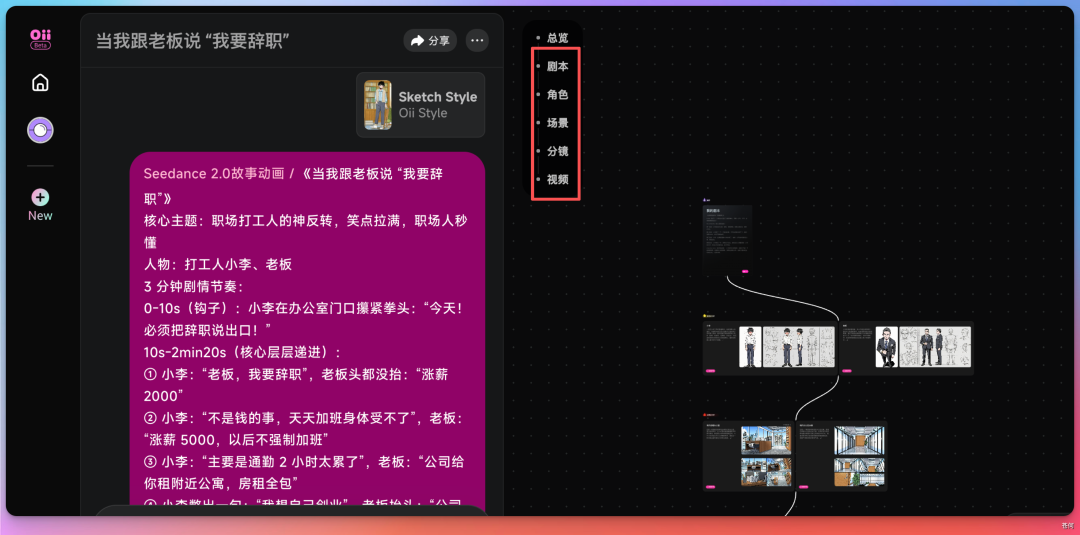 接入Seedance 2.0 后的 OiiOii，太让人上头了！