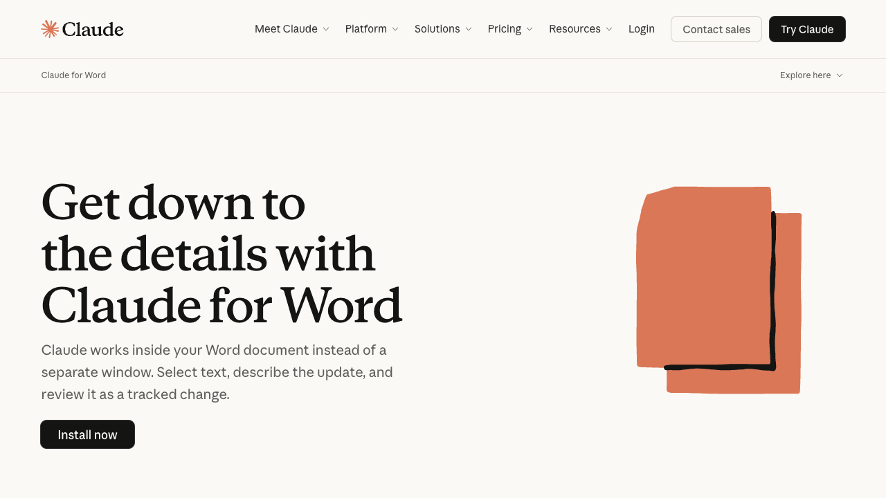 Anthropic 上线 Claude for Word 测试版，主打“律师的高效助理”