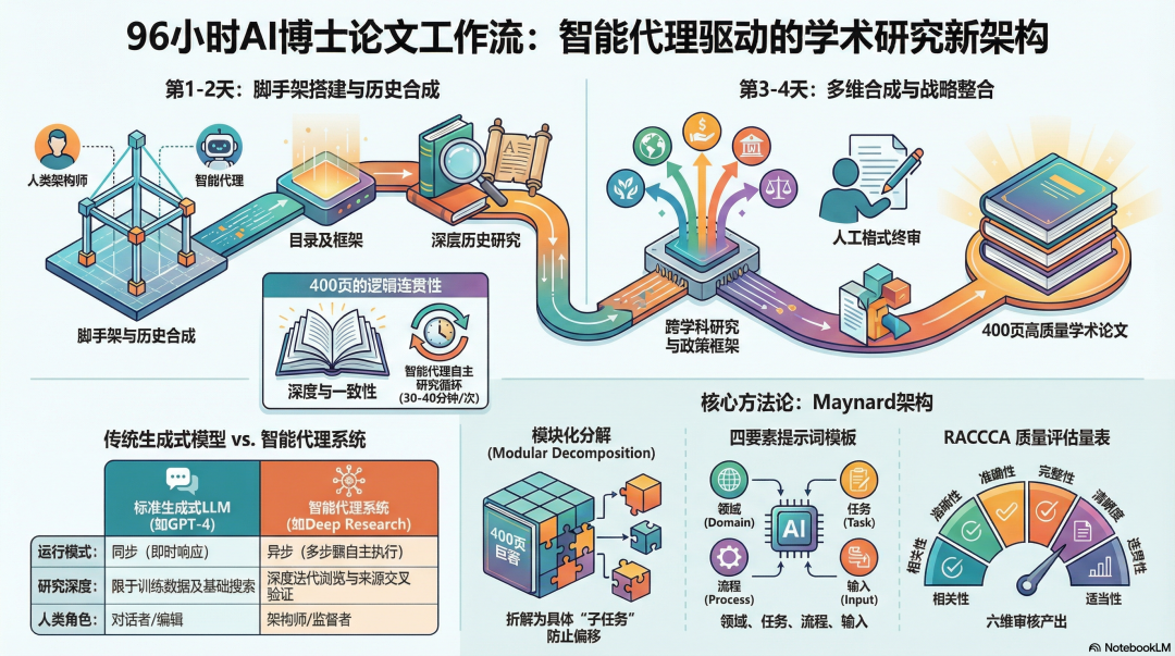 4天400页博士学位论文，人工智能加速学术写作过程的案例