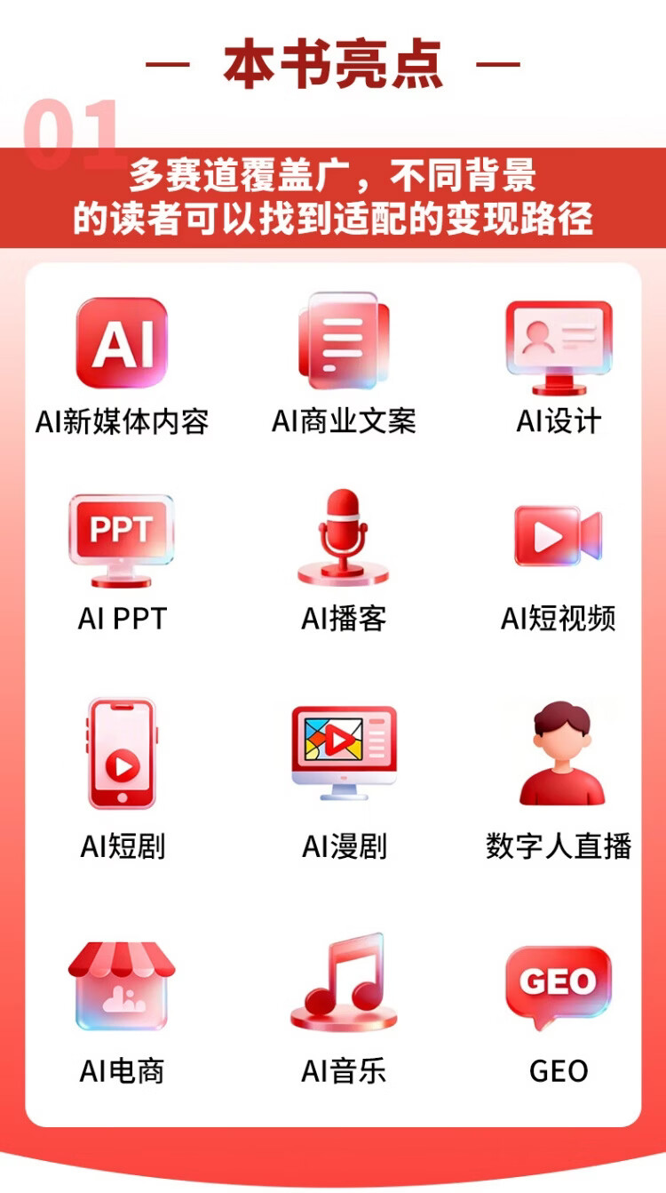 《AI副业增收：选赛道、学案例、会实操》