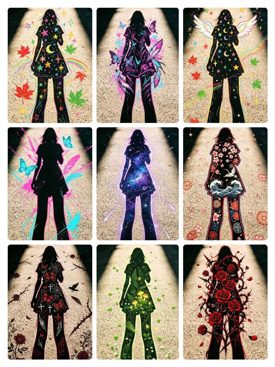 单条46万赞！抖音影子涂鸦火了，9套提示词直接抄