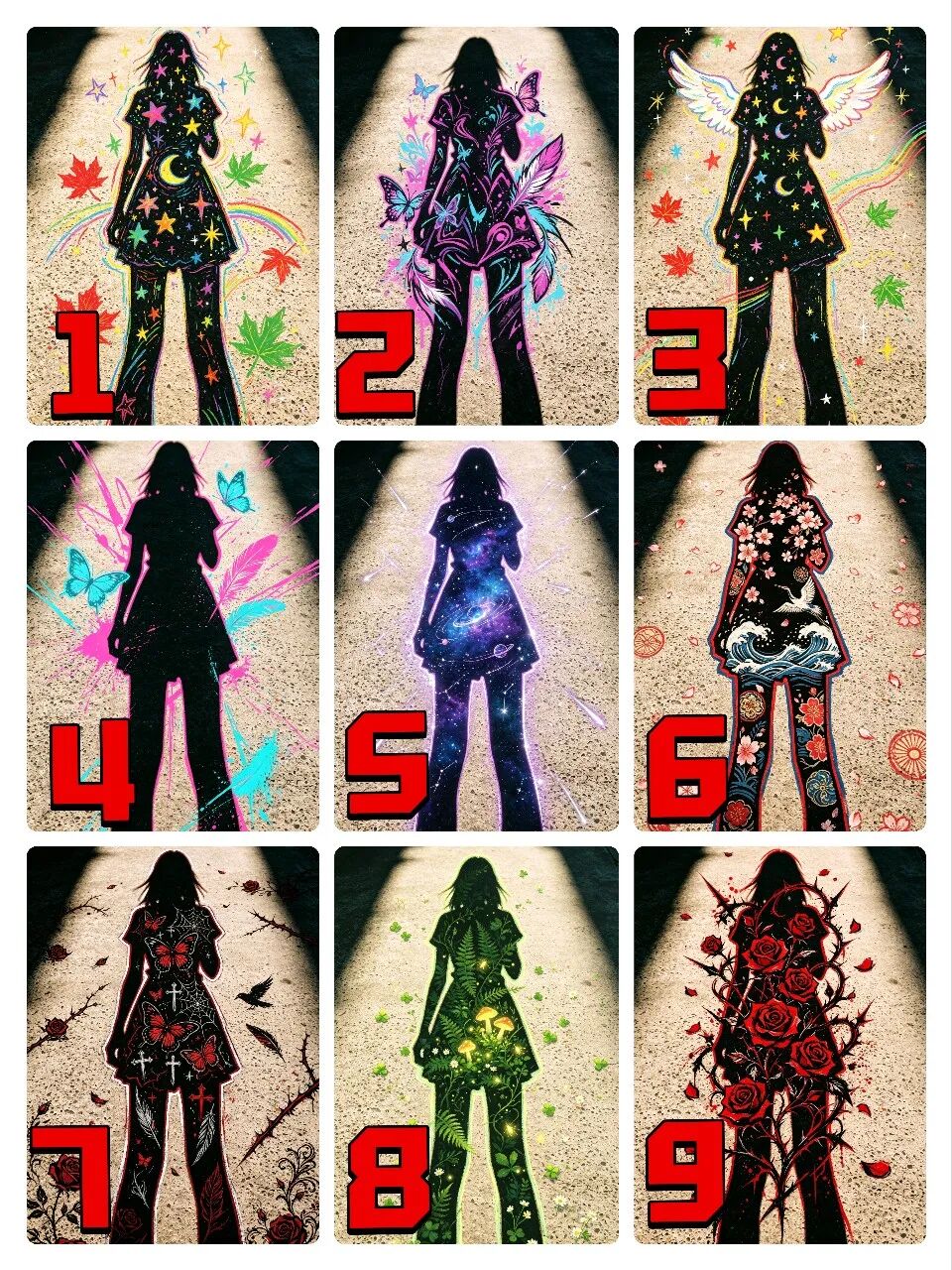 单条46万赞！抖音影子涂鸦火了，9套提示词直接抄