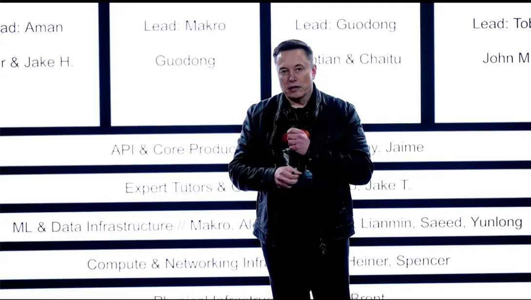 马斯克诉 OpenAI 案法庭证词与推文矛盾，称特斯拉未研发通用人工智能