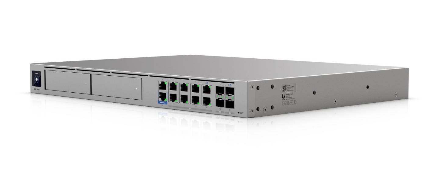 Ubiquiti 推出 UniFi Dream Machine Beast 网关，14 网口 + 2 盘位