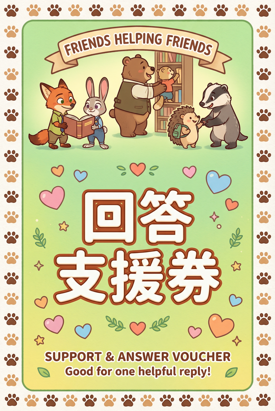 萌翻了！《疯狂动物城2》奖励券让学习变有趣