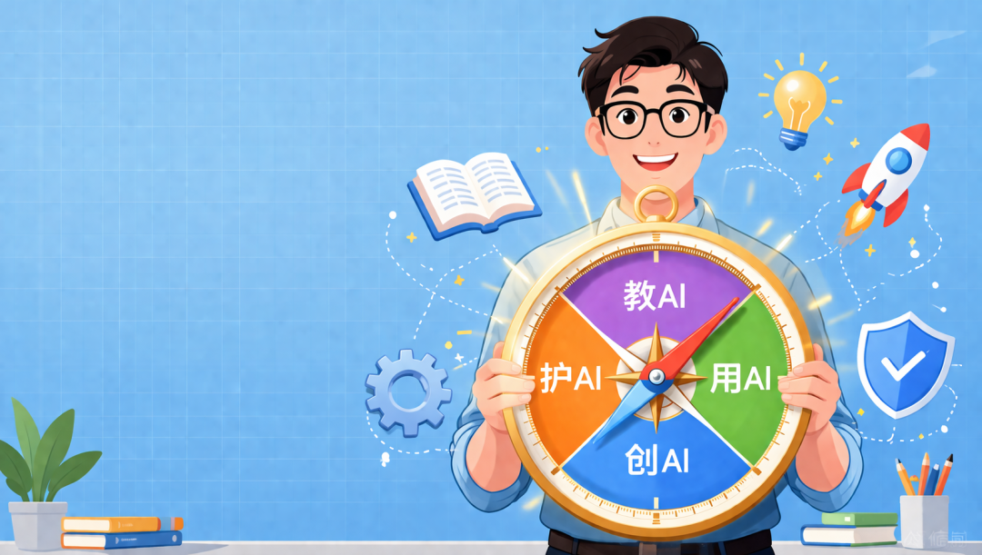 教师AI案例征集通关秘籍：“教、用、创、护”“四大赛道”全新解读，看完直接对号入座