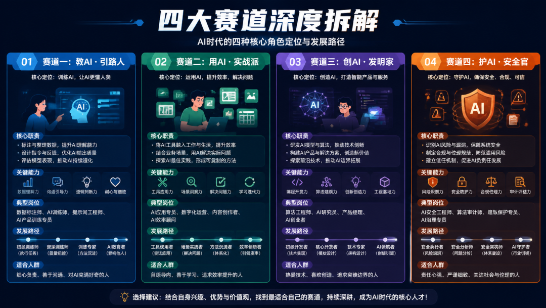 教师AI案例征集通关秘籍：“教、用、创、护”“四大赛道”全新解读，看完直接对号入座