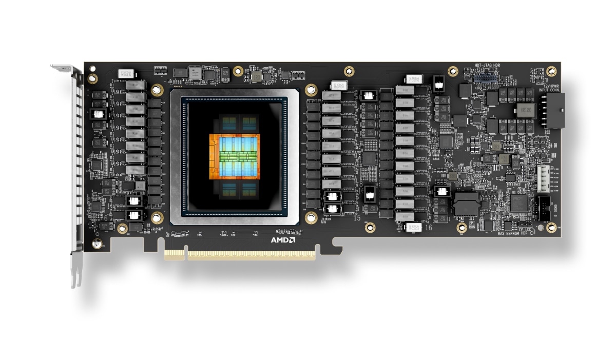 AMD 时隔四年重推 PCIe AIC 形态 Instinct 显卡：MI350P 规模砍半
