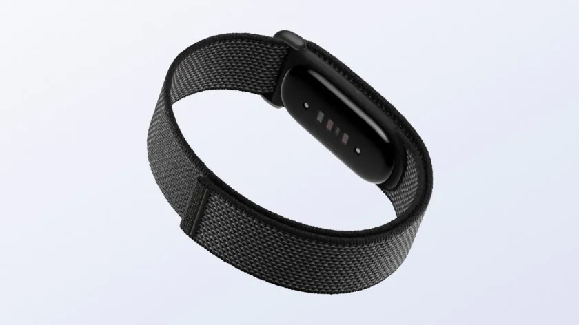 谷歌发布极简无屏、无按键健身手环 Fitbit Air，专注无感健康监测