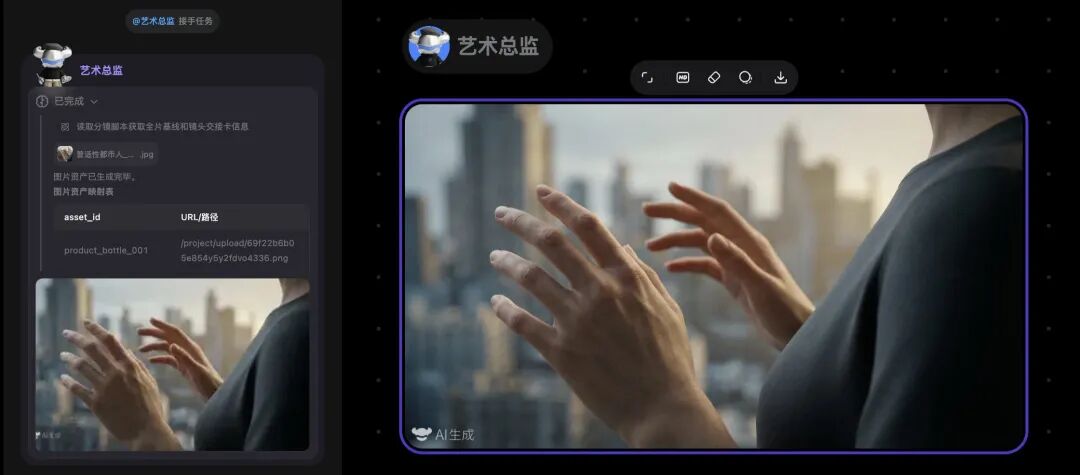 RoboNeo组了个Agent团队帮我做视频，一句话生成的上限又刷新了