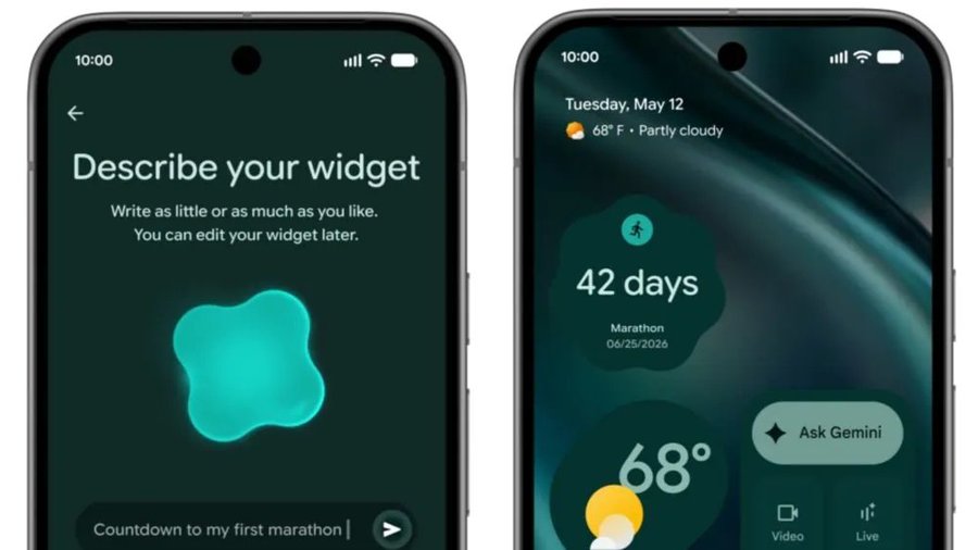 谷歌预览安卓 Create My Widget，支持自然语言生成小部件