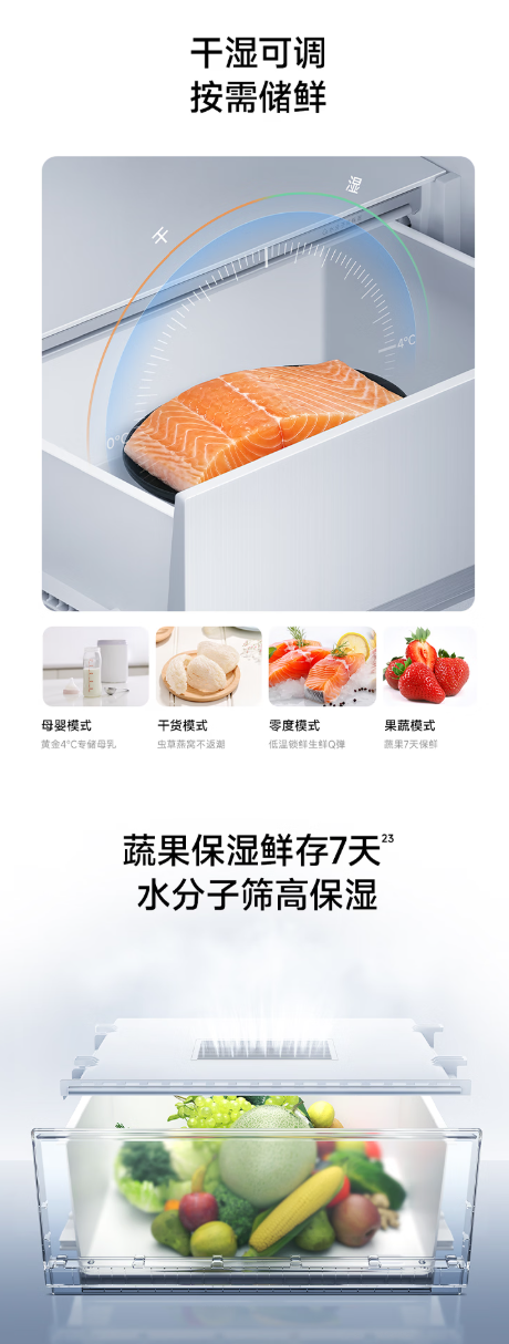 预售价 4199 元，小米米家冰箱新一代 Pro 十字 508L 自动制冰上架