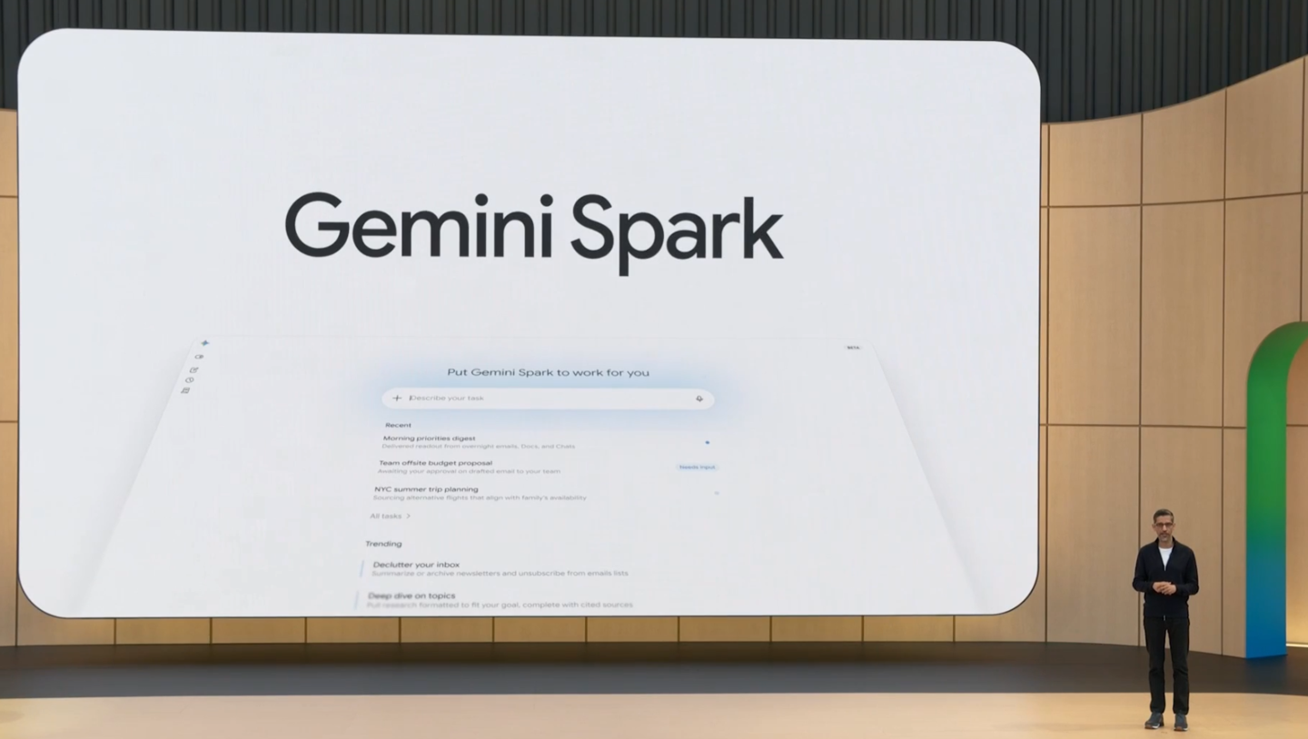 谷歌 Gemini Spark 个人智能体发布：一句话让 AI 干几份活，不用担心乱搞数据