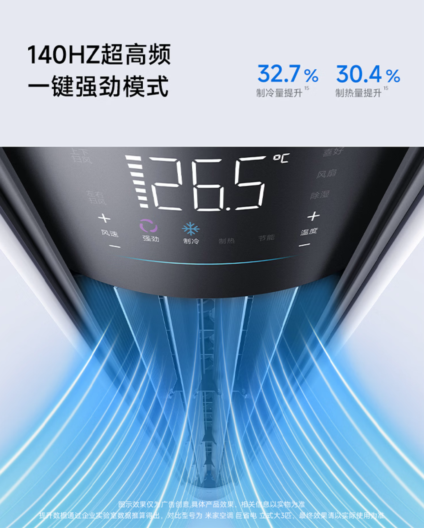 小米米家空调强劲风 Pro 立式超 3 匹柜机预售：1820m³/h 风量、5.31 APF，6499 元