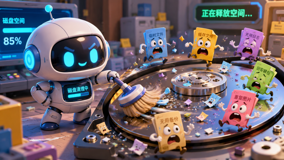 AI清理磁盘，一点都不手软