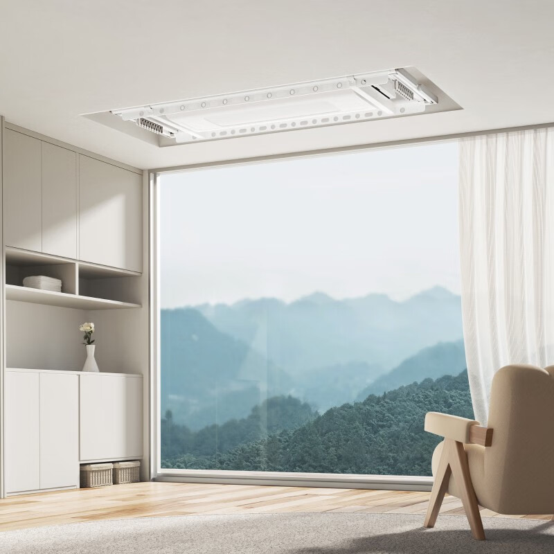 35kg 承重 + 自带 LED 照明：小米米家智能晾衣机 1S 国补后 949 → 492 元