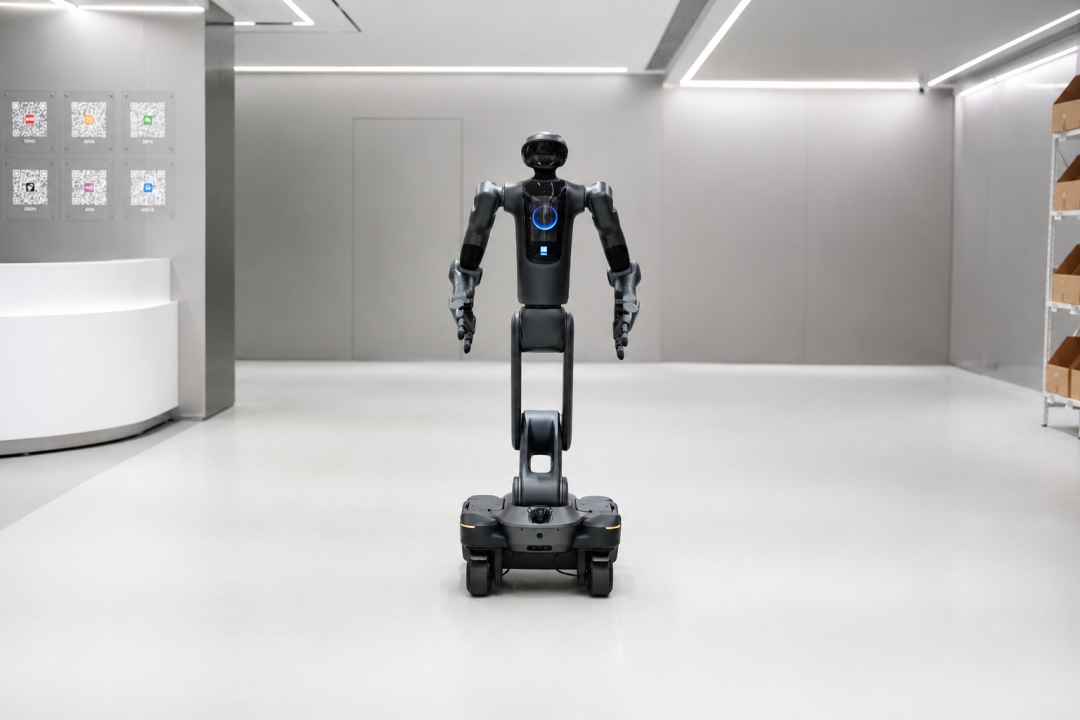 普渡机器人新一代 PUDU D7 发布：最高 14kg 承重，支持边工作边学习