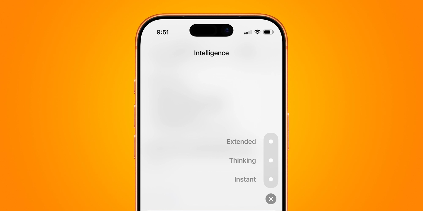OpenAI 调整手机端 ChatGPT，提示词可提前选 AI 响应档位