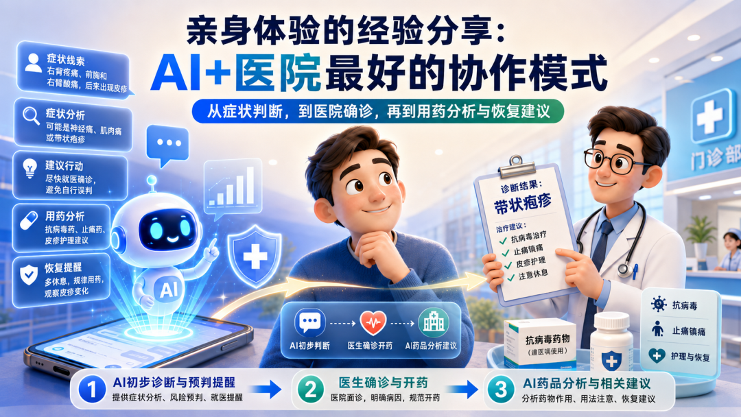 亲自生病验证：“AI+医院”靠谱的协作模式