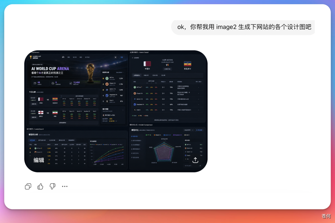 开源个狠活，世界杯 AI 模型竞技场！