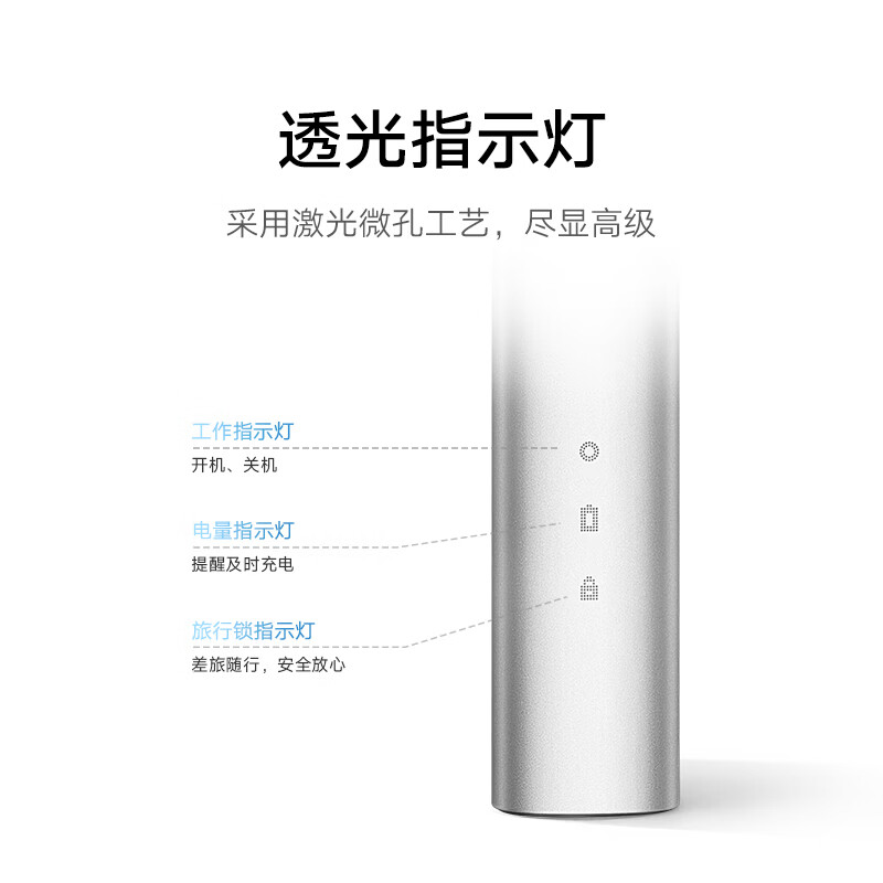 小米米家电动鼻毛修剪器 Pro 开售：铝合金机身、150 分钟续航，129 元