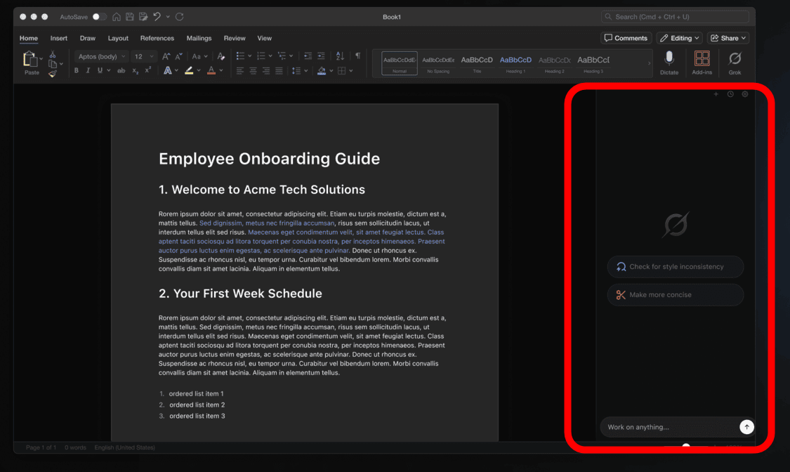 马斯克 SpaceXAI 为微软 Word / Excel / PowerPoint 推 Grok 扩展，AI 提升生产力