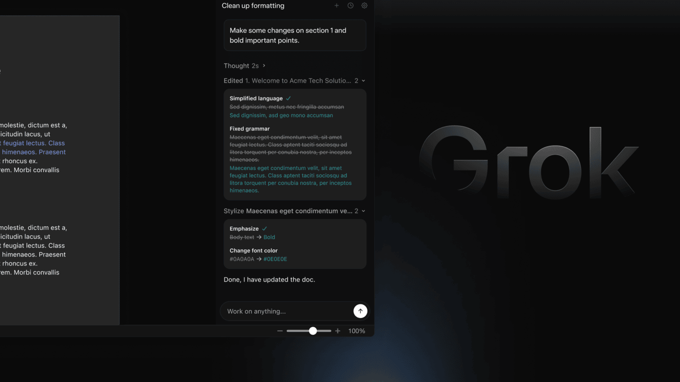 马斯克 SpaceXAI 为微软 Word / Excel / PowerPoint 推 Grok 扩展，AI 提升生产力