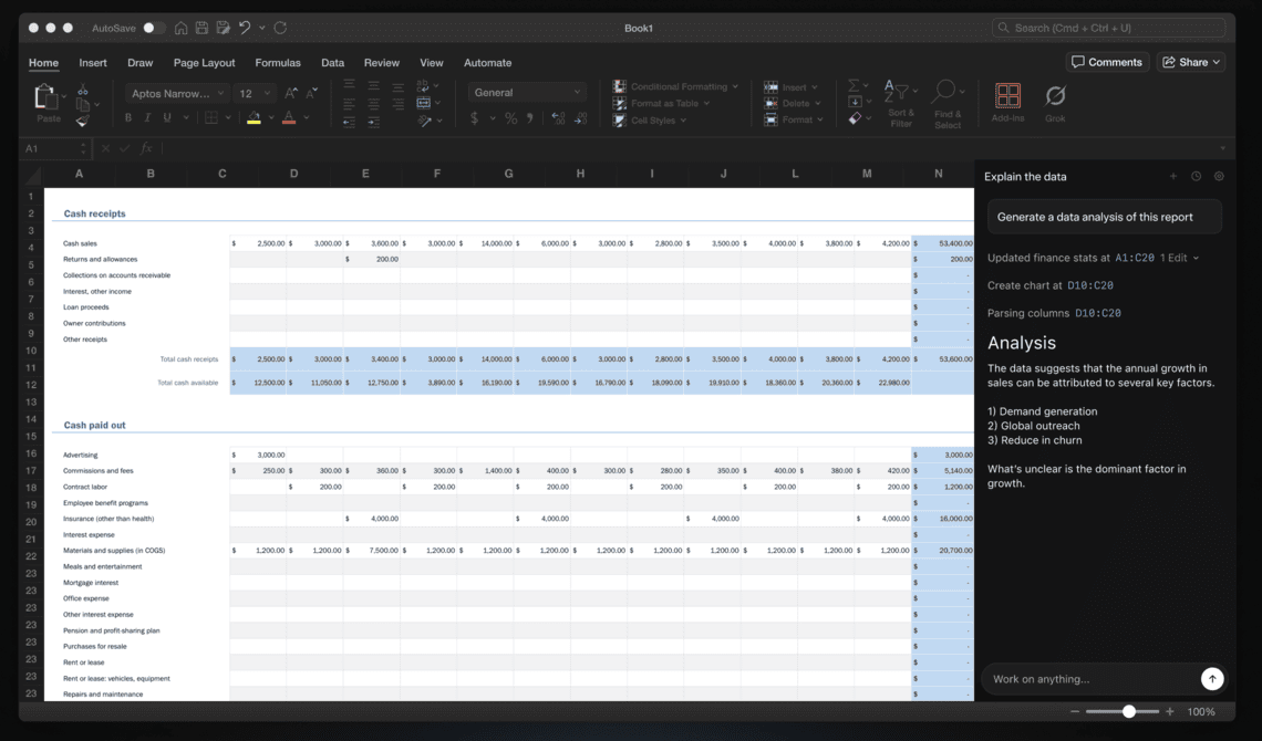 马斯克 SpaceXAI 为微软 Word / Excel / PowerPoint 推 Grok 扩展，AI 提升生产力