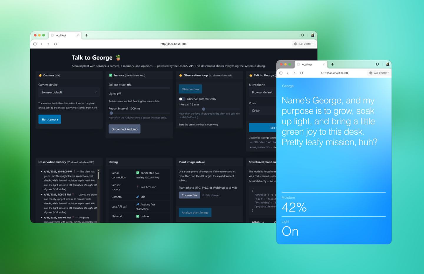 OpenAI 新活：让你家的植物接入 ChatGPT