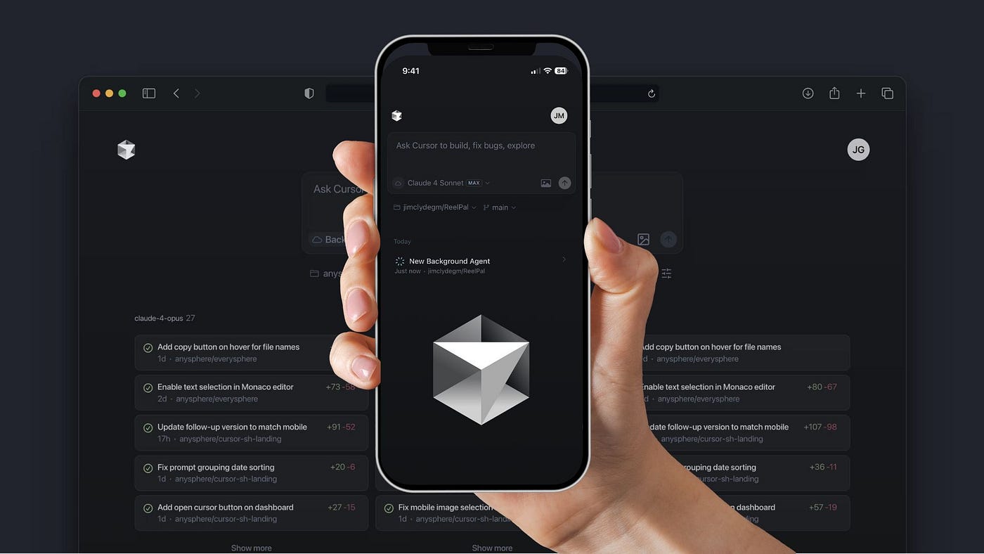 AI 编程工具 Cursor 推出移动端应用，手机即可操控智能体