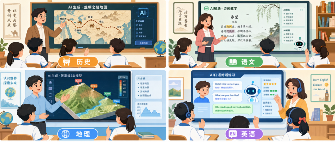 全国中小学AI教育案例井喷式涌现的背后：我看到了三个不可逆的趋势