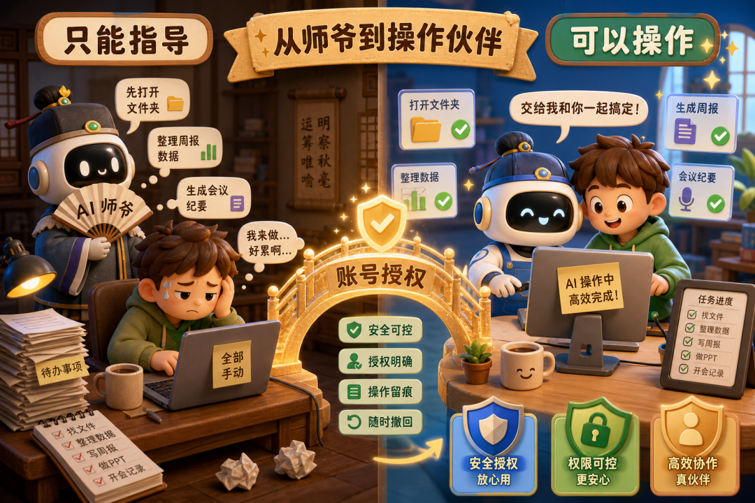 什么时候，我们应该向AI提供个人登录权限？