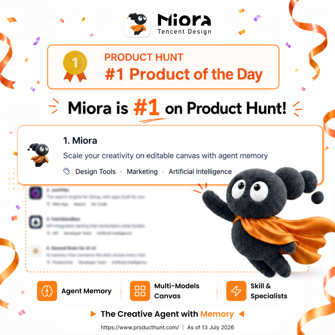 试了腾讯首个设计 Agent-Miora，彻底回不去了！