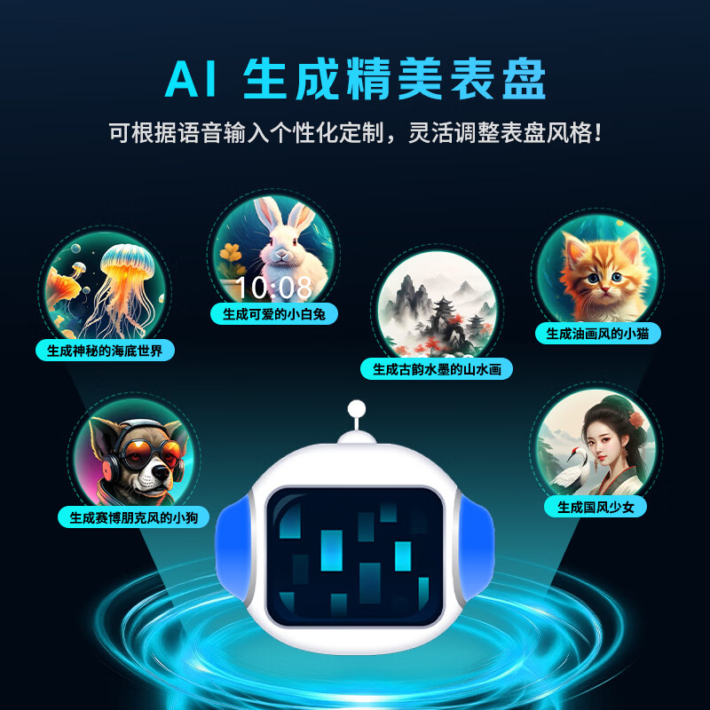 小度 AI 手表 Fit 开售：搭载百度文心大模型，国补价 159.8 元